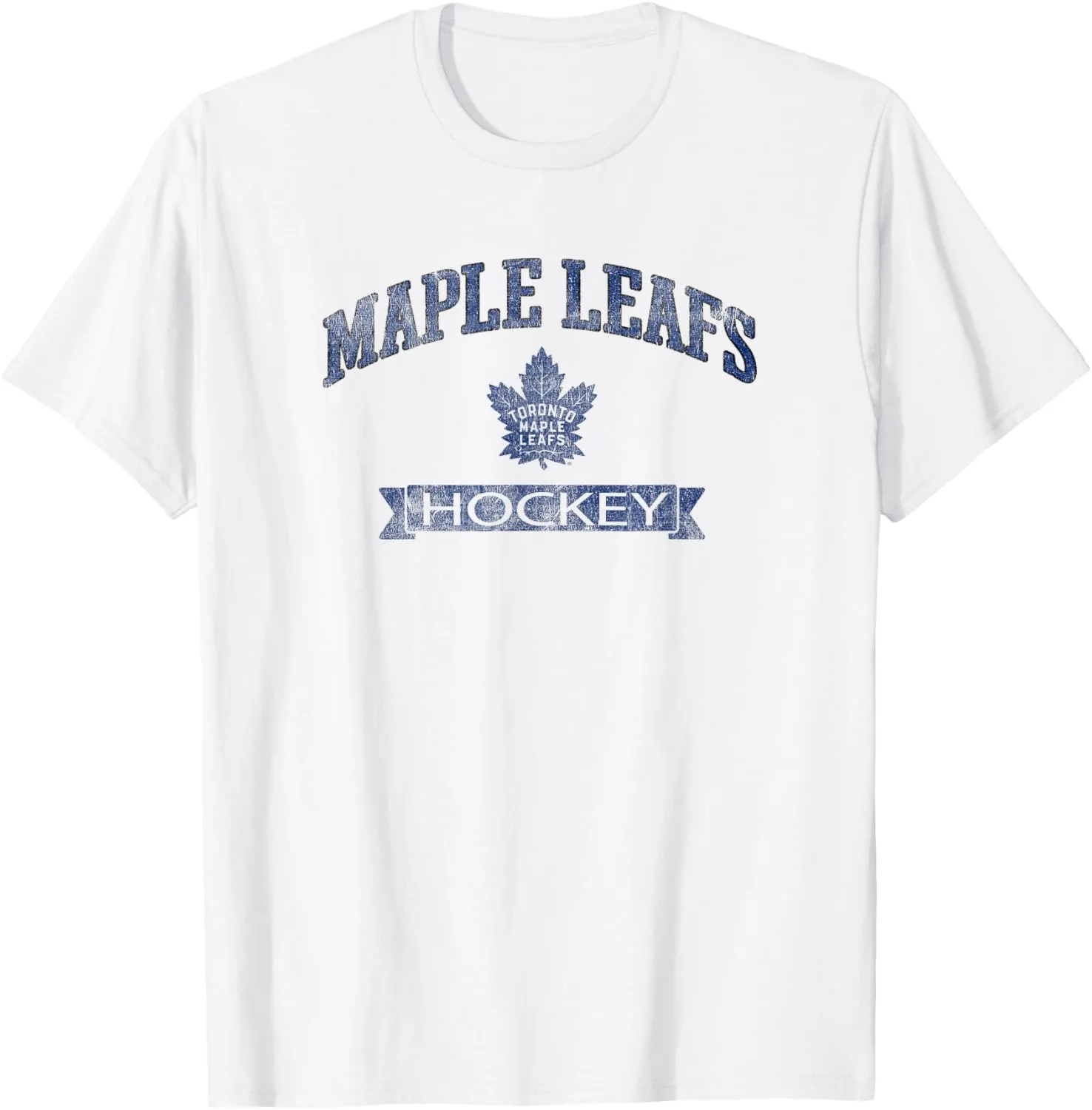 Vintage Hockey White Officially Licensed T-Shirt