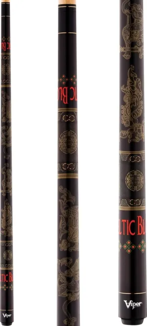 Viper Underground 58" 2-Piece Billiard/Pool Cue, Celtic Blood
