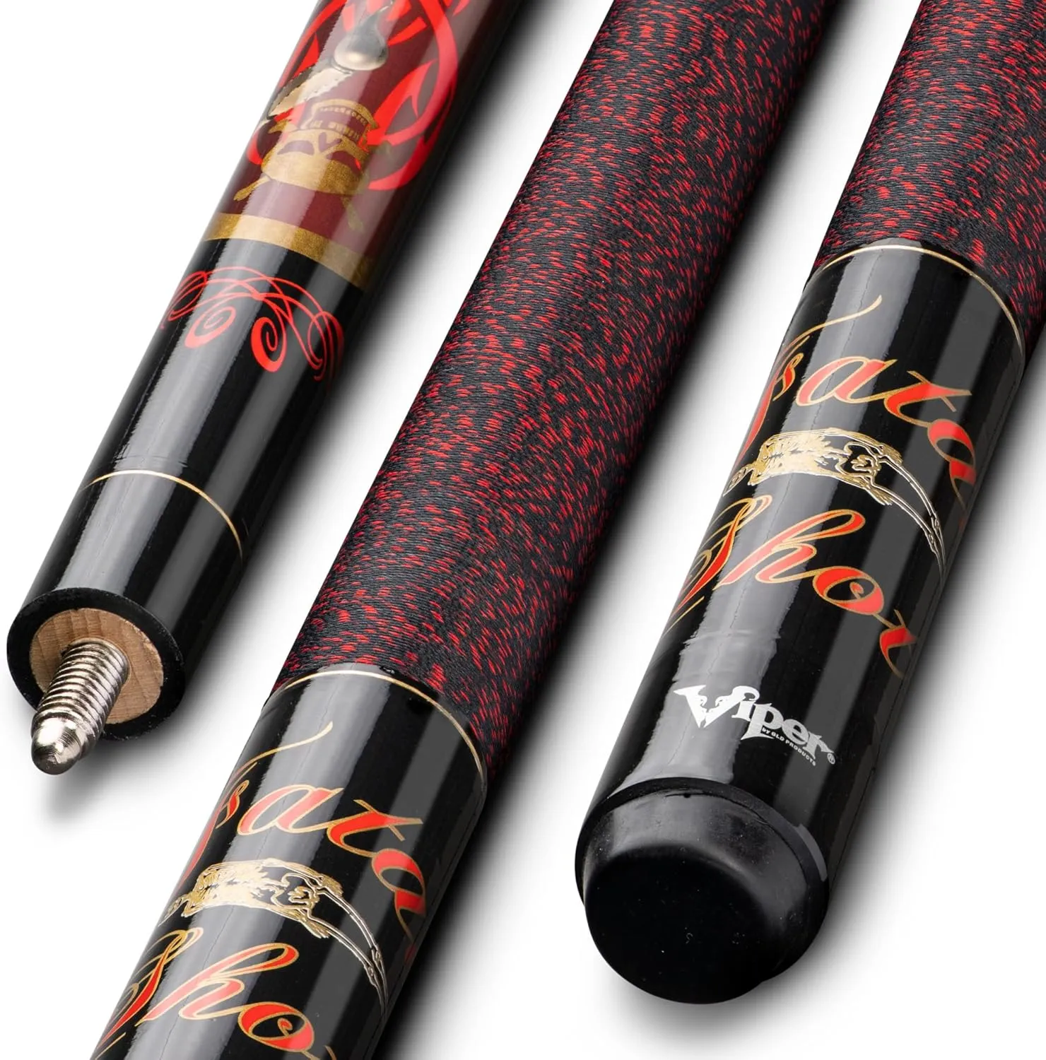 Viper Underground 58" 2-Piece Billiard/Pool Cue, Fatal Shot
