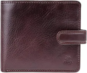Visconti Tuscany 41 Secure RFID Blocking Genuine Leather Wallet (Brown)