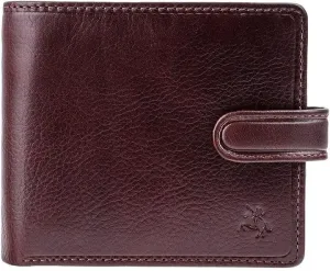 Visconti Tuscany 42 Secure RFID Blocking Genuine Leather Wallet Brown