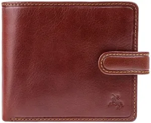 Visconti Tuscany 42 Secure RFID Blocking Genuine Leather Wallet Tan