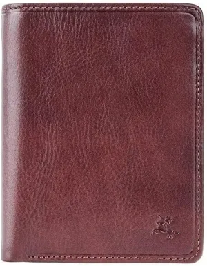 Visconti Tuscany 44 Secure RFID Blocking Genuine Leather Wallet Brown
