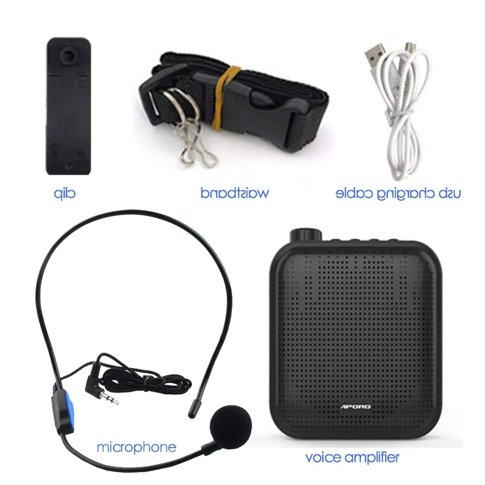 Voice Amplifier,  Wireless Bluetooth Portable Voice Amplifier