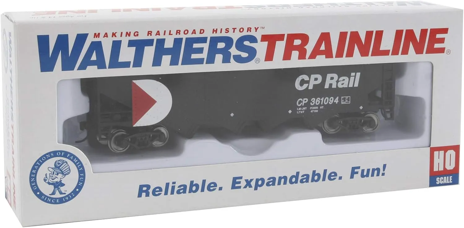 Walthers Trainline 40' 4-Bay Offset Hopper Canadian Pacific #361094