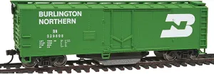 Walthers Trainline 40' Plug-Door Track Cleaning Boxcar Burlington Northern 329808