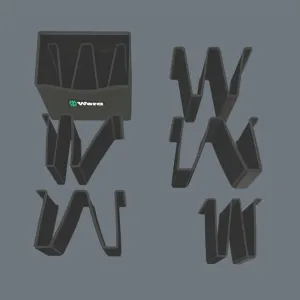 Wera 2go 4-Tool Quiver Tool Container 14.8"
