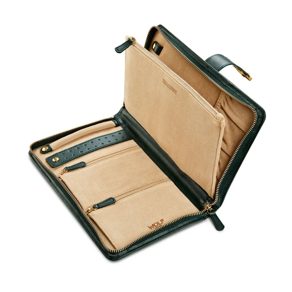 Wolf Cassandra Green Portfolio Jewellery Holder