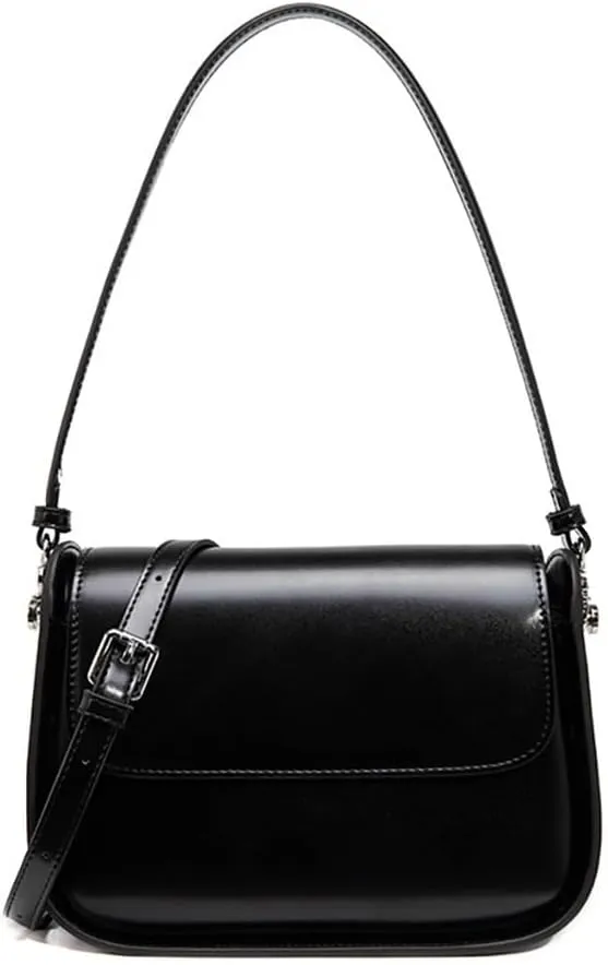 Women Shoulder Bags, PU Leather Storage Bag Women's Retro Small Square Bag Versatile Portable Crossbody Bag