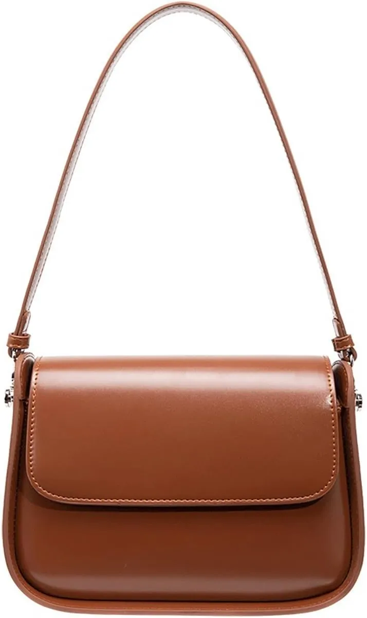 Women Shoulder Bags, PU Leather Storage Bag Women's Retro Small Square Bag Versatile Portable Crossbody Bag