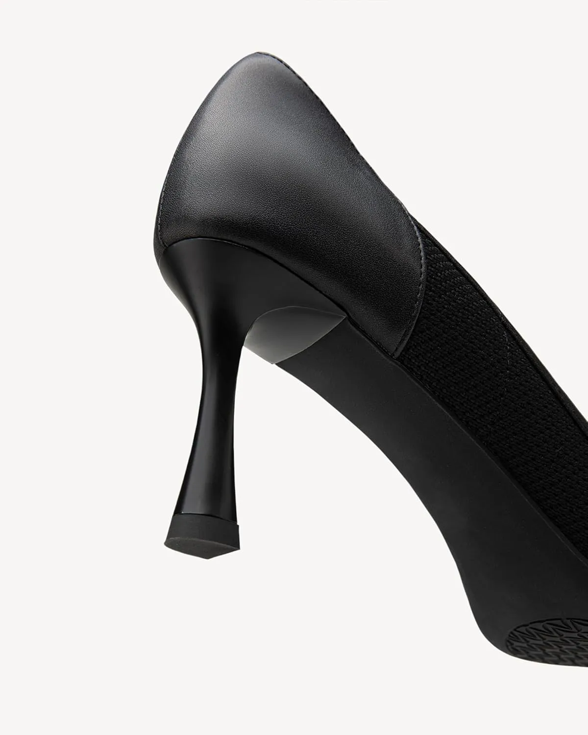Women's Pointed Toe Kitten Heel Pumps - 2.9 Inch Low Closed Toe Dress Shoes for Wedding, Party, Comfortable Work Pumps