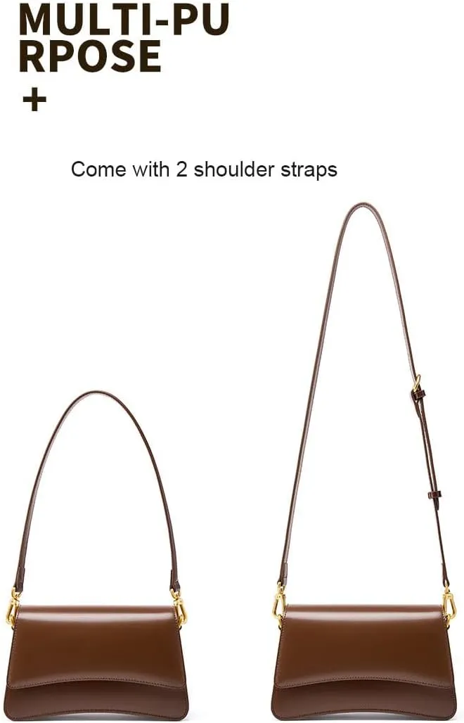 Women's Shoulder Bag Handbag Cowhide Medium Purse Genuine Leather Women's Bag