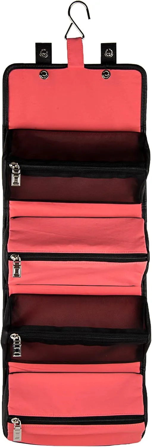 Women's Stowaway Compact Roll Up Pouch, Red/Magenta Pink, One Size