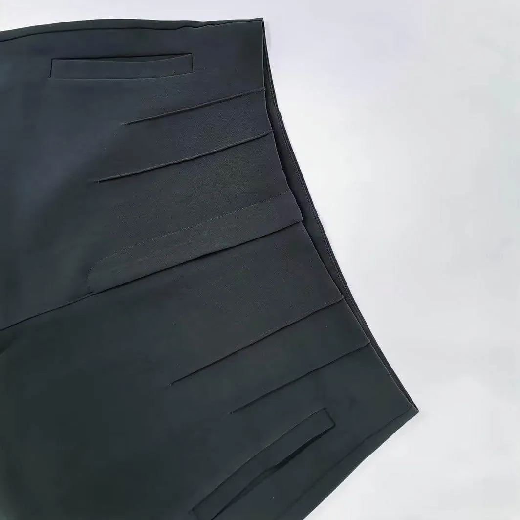 Womens Straight Leg Pants 2024 High Waisted Stretchy Business Casual Work Pants Dress Office Trousers with Pockets