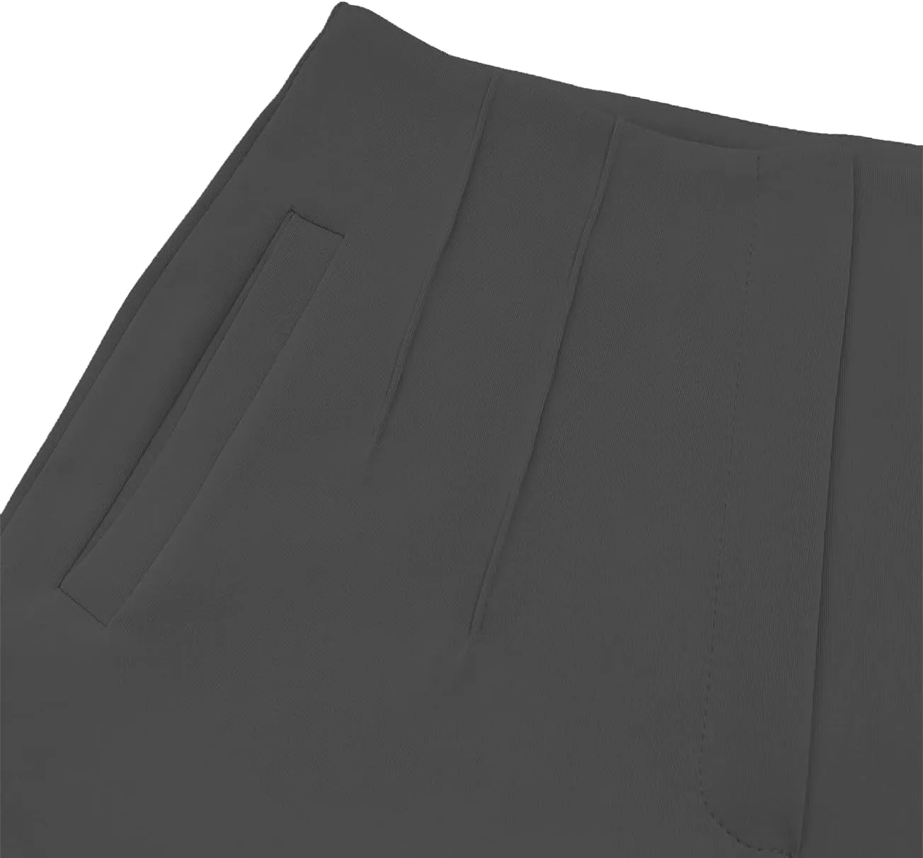 Womens Straight Leg Pants 2024 High Waisted Stretchy Business Casual Work Pants Dress Office Trousers with Pockets