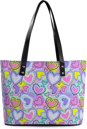 Women's Waterproof Shoulder Commuter Bag Large Work Tote Bag Handbag