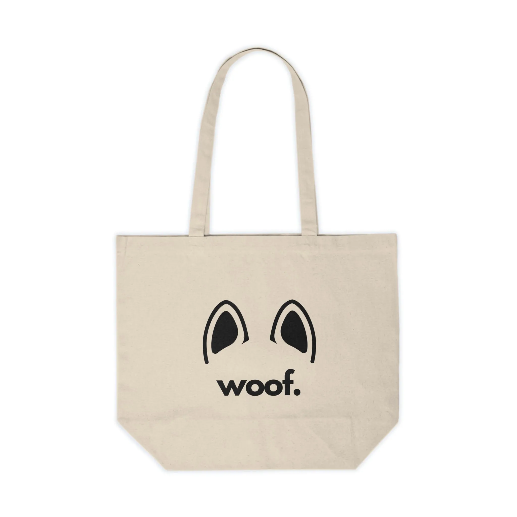 “Woof” Canvas Tote