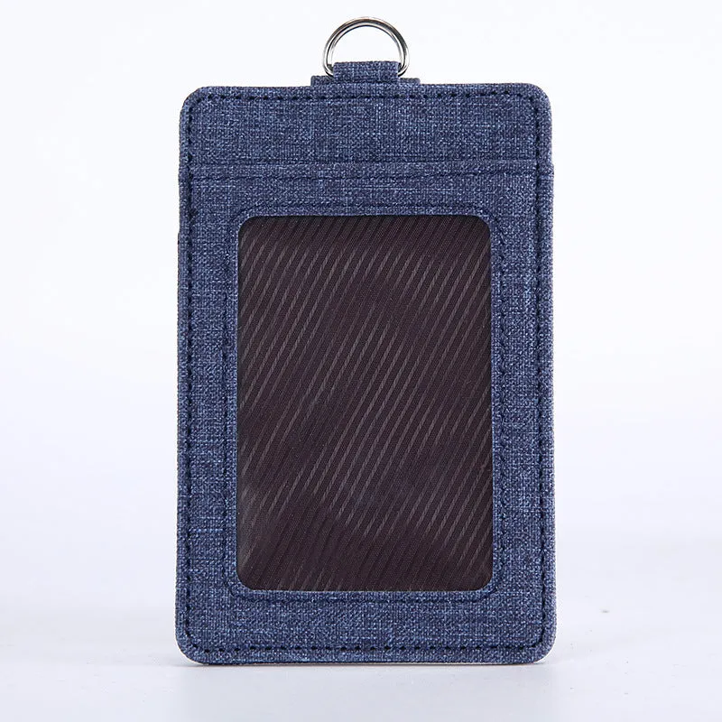 Work Name Tag Retractable Lanyard Access Card Holder