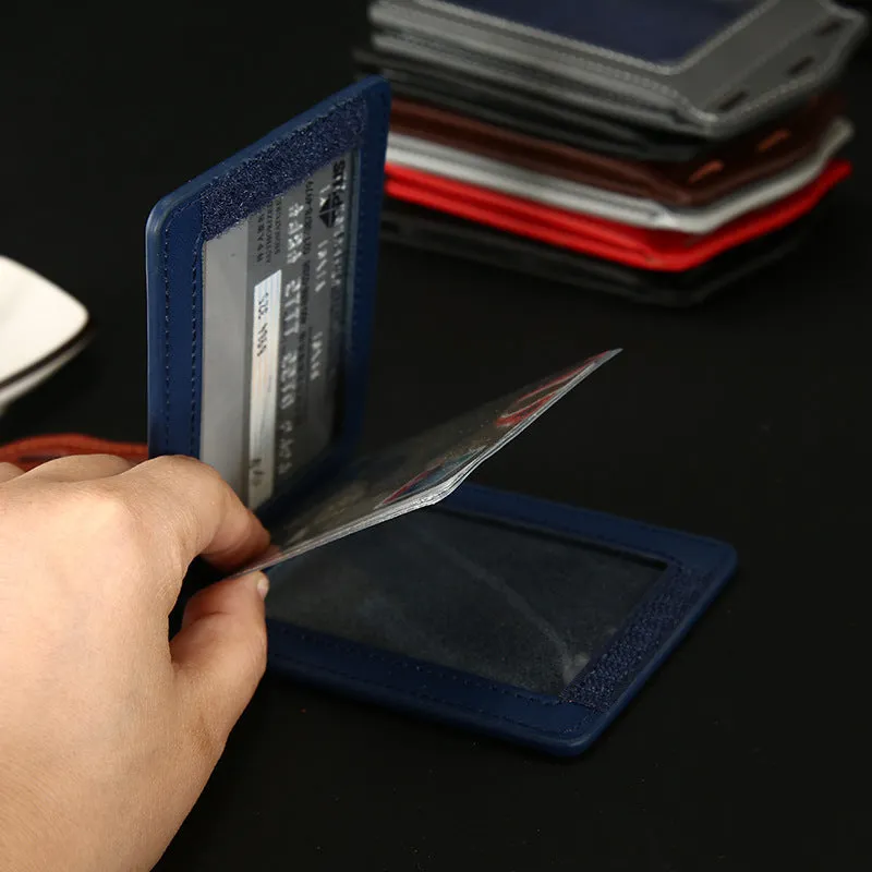 Work Name Tag Retractable Lanyard Airport Card Holder