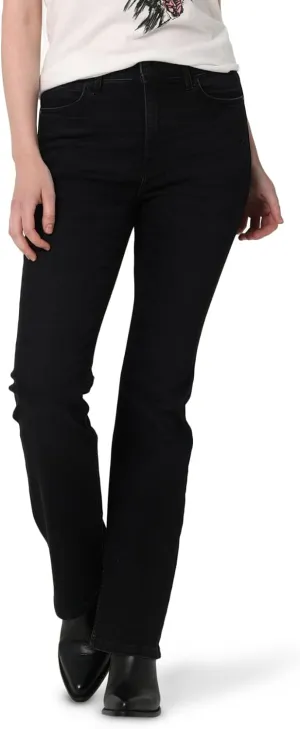 Wrangler Women's High Rise Bold Boot Jean
