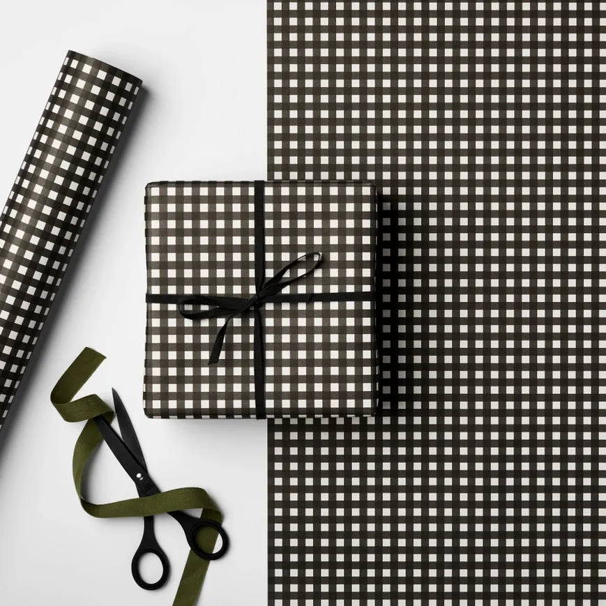 Wrapping Paper Sheet | Gingham