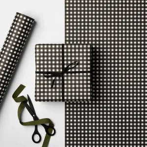 Wrapping Paper Sheet | Gingham