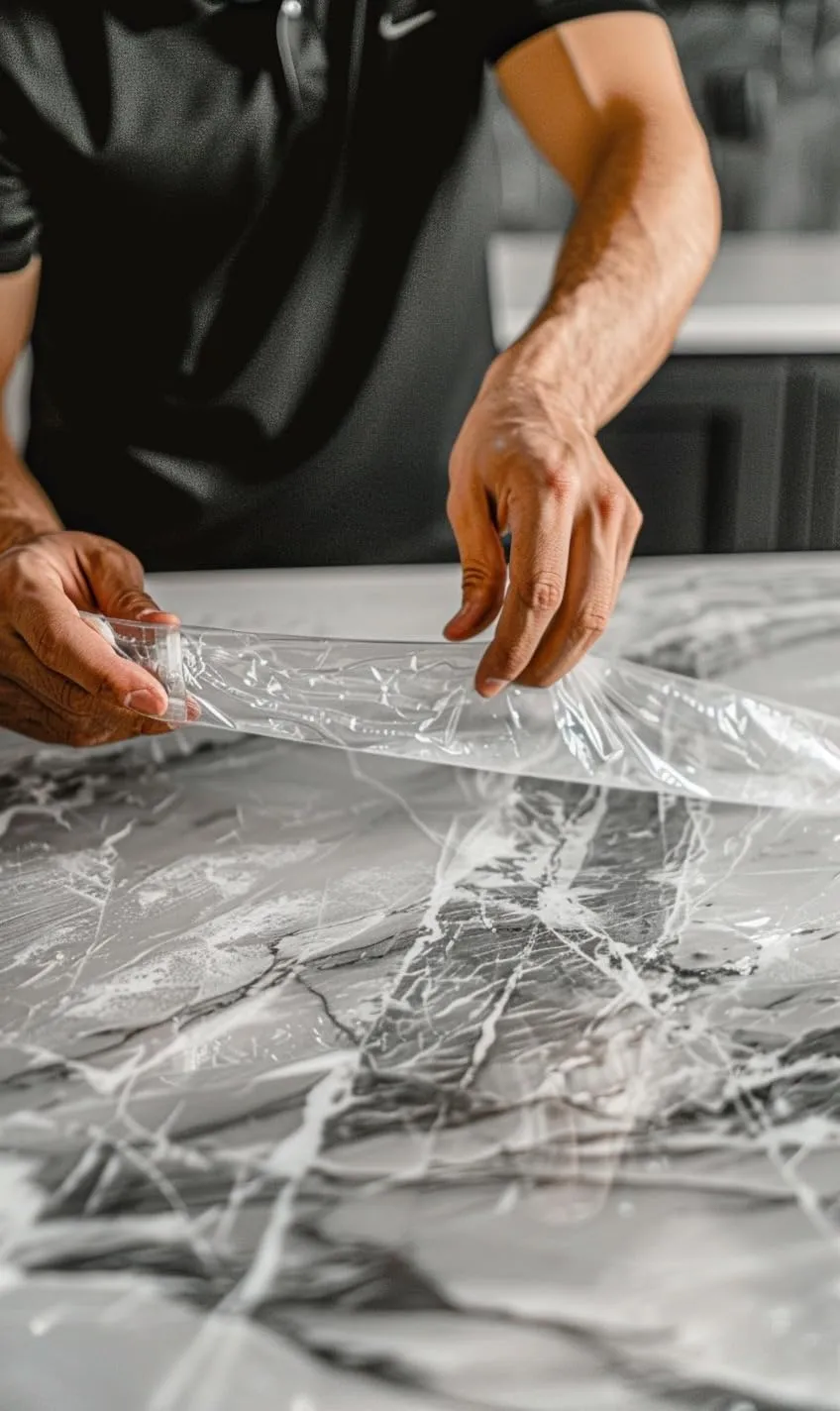 XPEL Gloss Surface Protection Film 6" x 25" - Durable Clear Coating for Household Surfaces