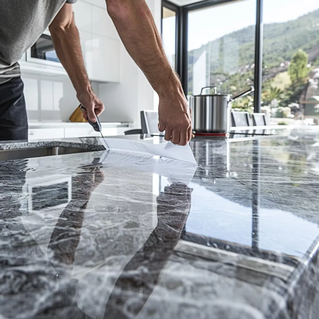 XPEL Gloss Surface Protection Film 6" x 25" - Durable Clear Coating for Household Surfaces