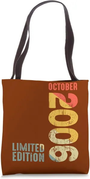 Year 2006 October 2006 Retro 2006 Vintage 2006 Since 2006 Tote Bag