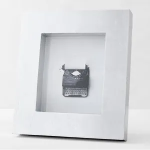 Z Gallerie Arcadia Frames, Elegant Single Wood Photo Frame with Silver Foil Finish for 8" x 10" Pictures, Tabletop or Wall Mount Display with Felt Backing